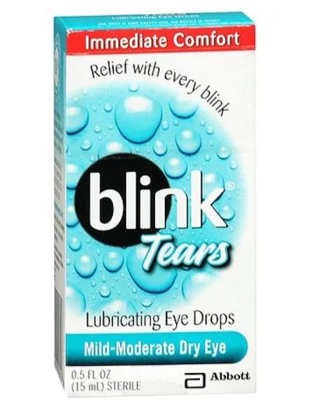 Eye Lubricant Blink Tears® 0.5 oz. Eye Drops - 32994300215