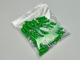 Clear Line Zip Closure Bag F20610
