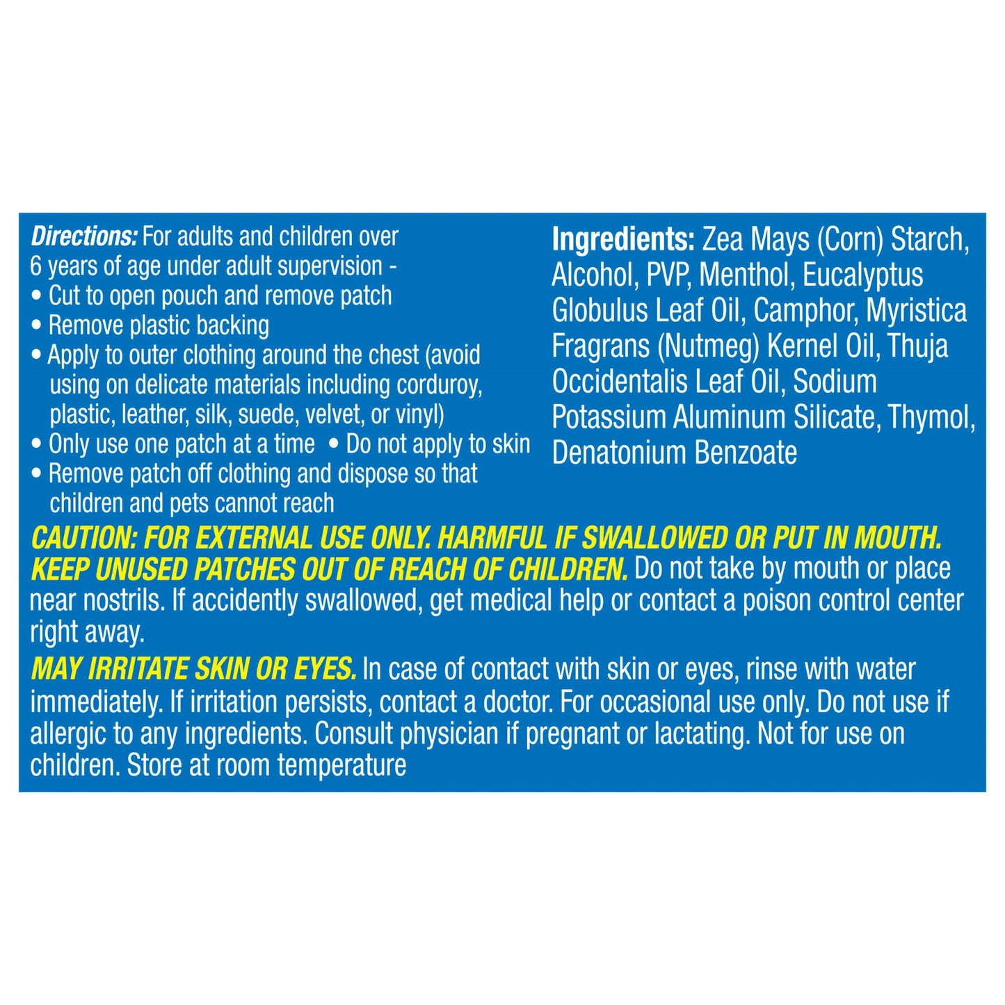 Vicks VapoPatches 32390004056