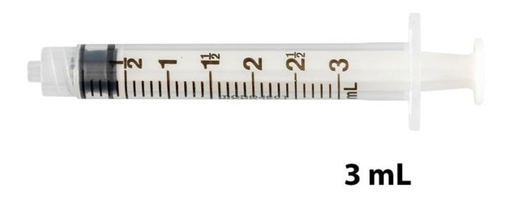 Tuberculin Syringe Monoject™ 1 mL Luer Lock Tip Without Safety - 1180100777