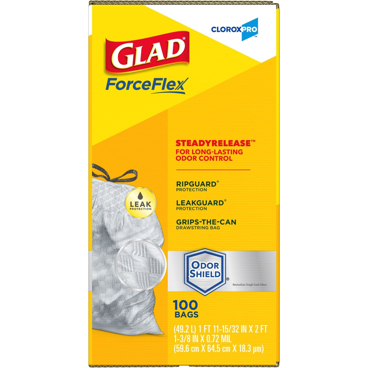 Glad® ForceFlex™ Trash Bag 70427