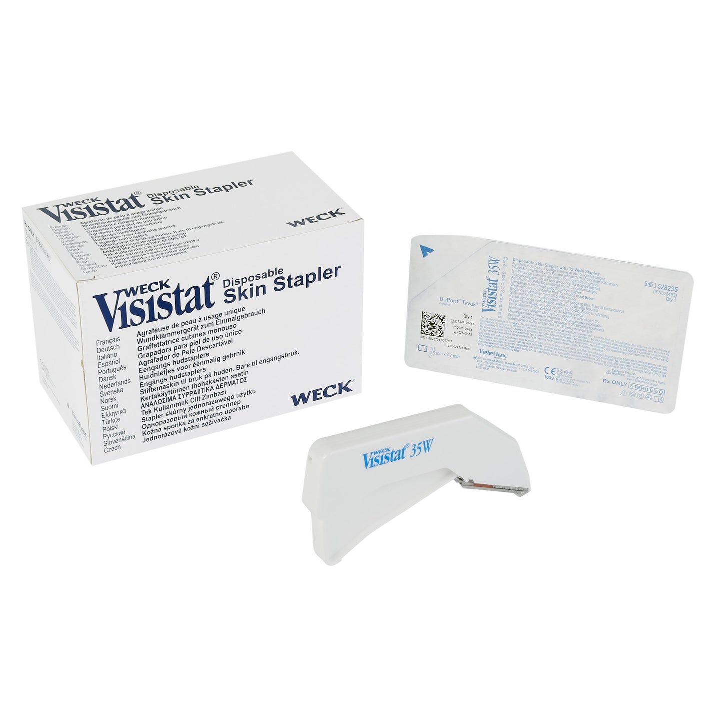 Teleflex Medical Visistat Wound Stapler 528235, 1 Each