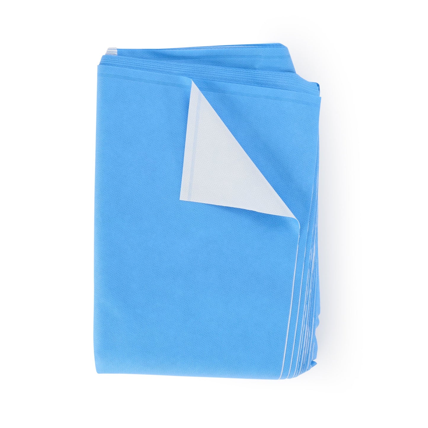 QUICK CHECK* H600 Sterilization Wrap White / Blue 48 X 48 Inch Dual Layer SMS Polypropylene Steam / EO Gas / Hydrogen Peroxide - 34147