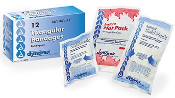 Triangular Bandage / Arm Sling dynarex® Safety Pin One Size Fits Most - 3680