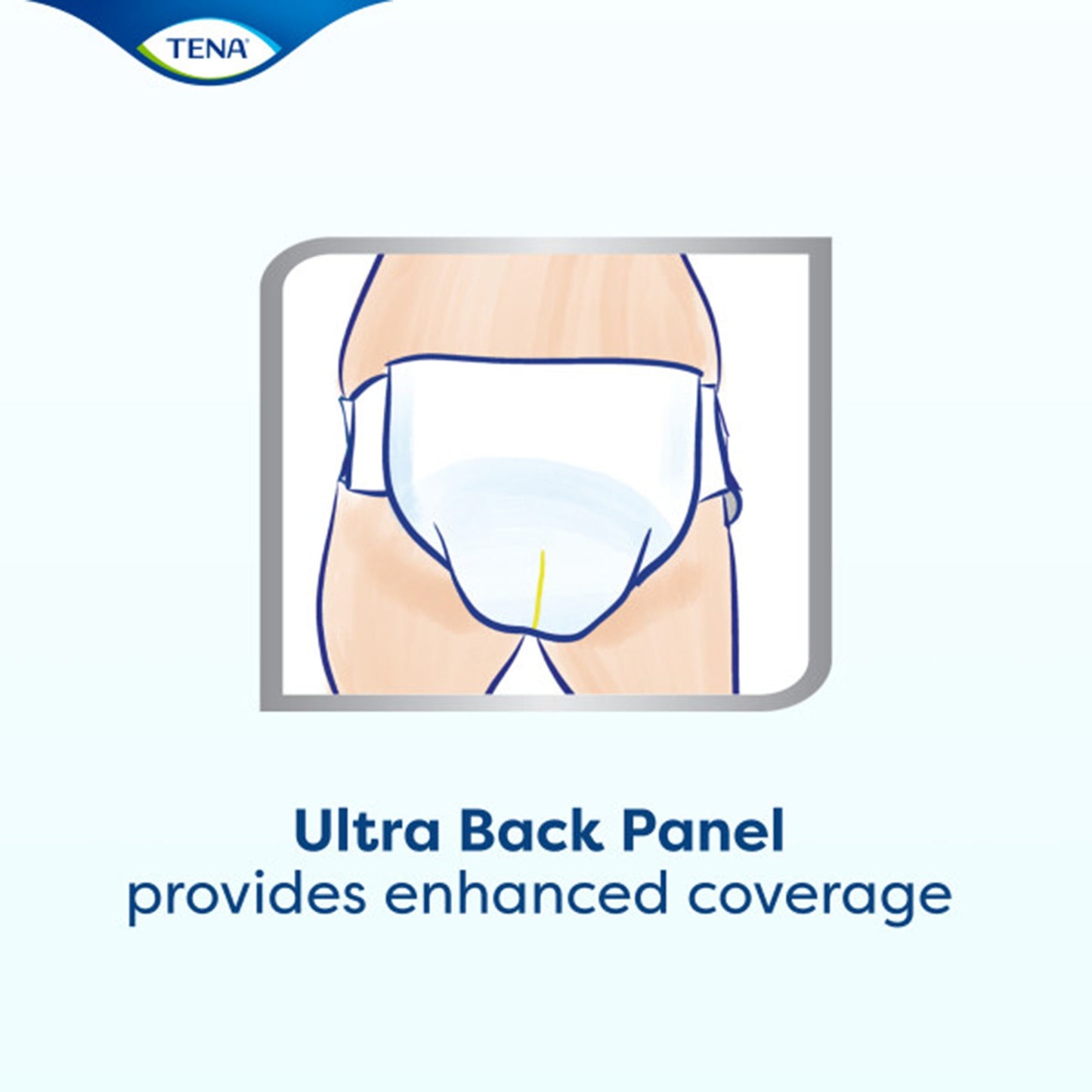Absorbent Underwear TENA Dry Comfort™ Pull On with Tear Away Seams Adult Small Unisex Disposable Moderate Absorbency 72451