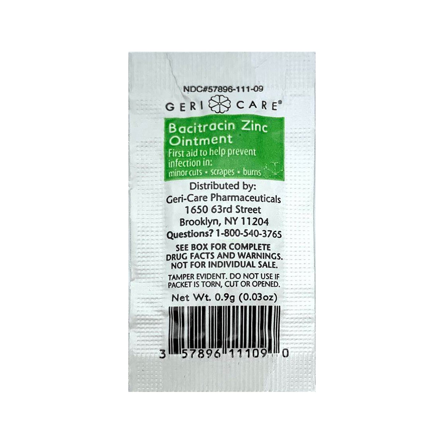 Geri-Care Bacitracin Zinc First Aid Antibiotic S145-14-GCP