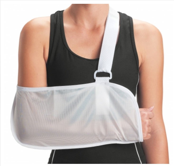 Arm Sling Procare® Chieftain™ D-Ring / Hook and Loop Strap Closure Small 79-84173