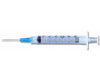 Standard Hypodermic Syringe with Needle PrecisionGlide™ 3 mL 1 Inch 23 Gauge NonSafety Thin Wall - 309571