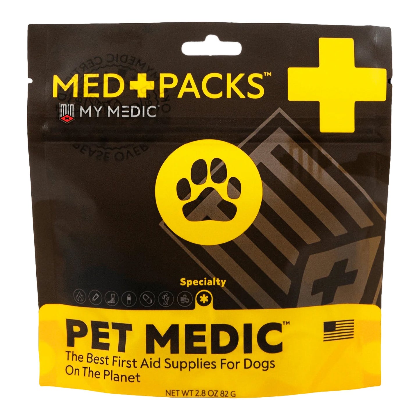 Pet First Aid Kit My Medic™ MED PACKS Pet Medic Plastic Pouch - MM-MED-PACK-PET-EA