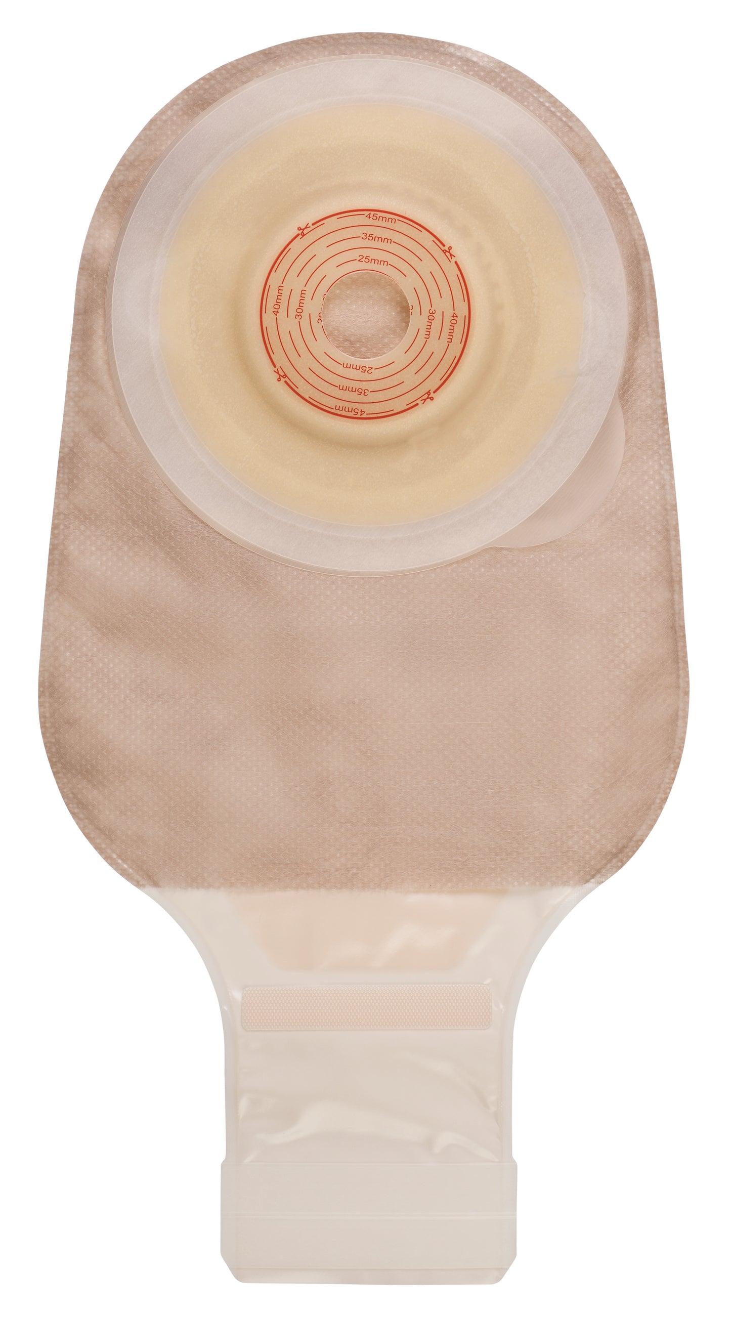 Ostomy Pouch Esteem®+ One-Piece System Soft Convex V2, Trim to Fit 3/5 to 1-3/5 Inch Stoma Drainable - 422364