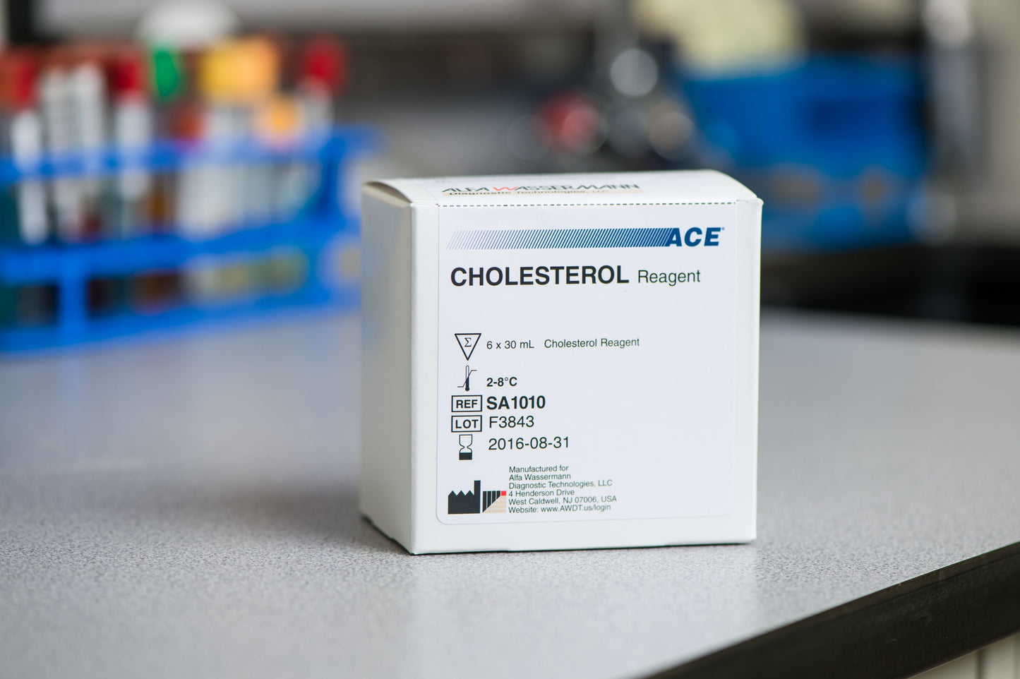 Ace® General Chemistry Reagent for Ace and Ace Alera Analyzers, Cholesterol test SA1010