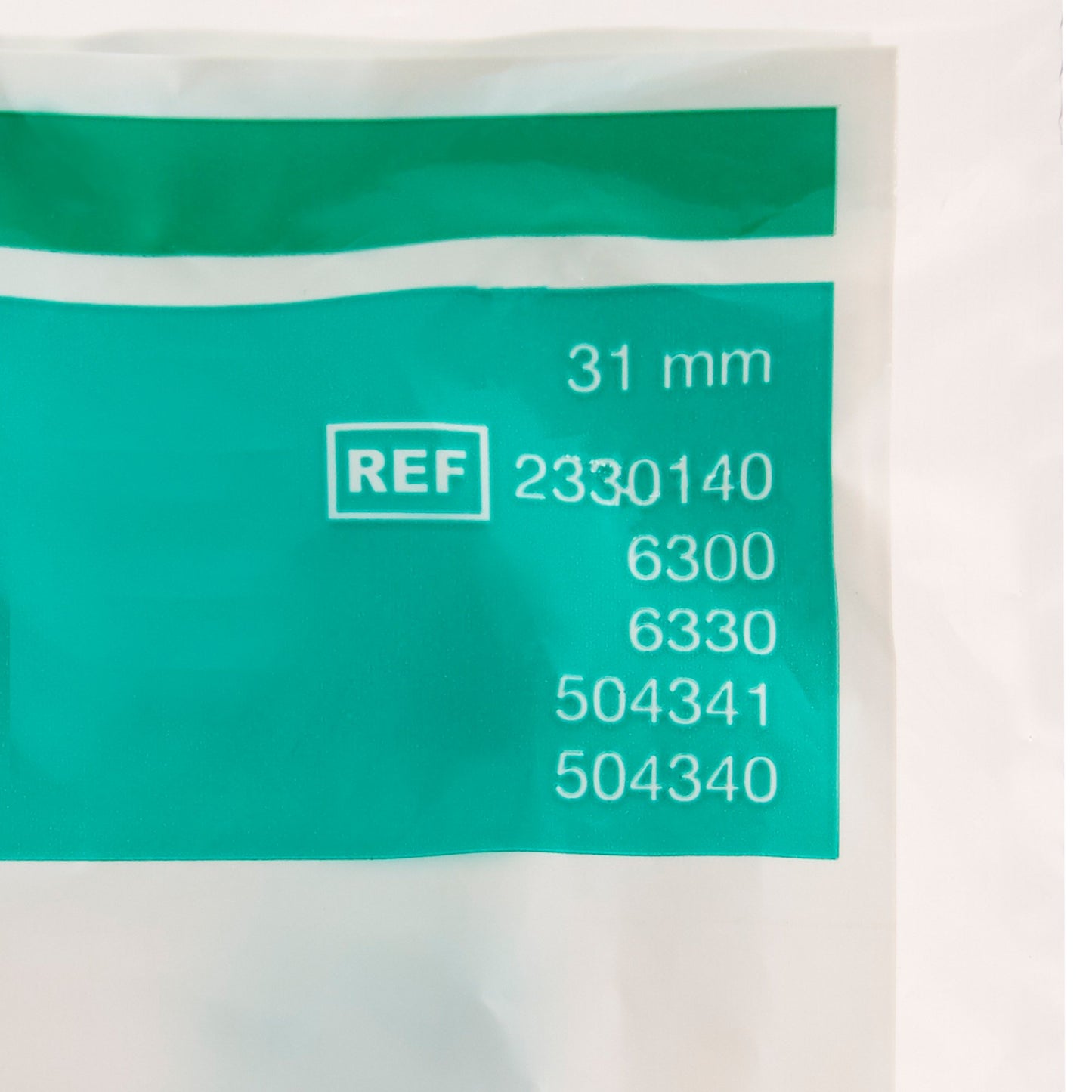 Freedom® Clear Advantage Male External Catheter, Self-Adhesive Strip, 31 mm 6300