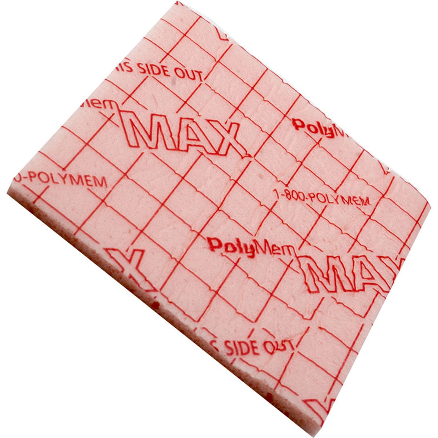 PolyMem® Max® Nonadhesive Without Border Foam Dressing, 3 x 3 Inch 5035