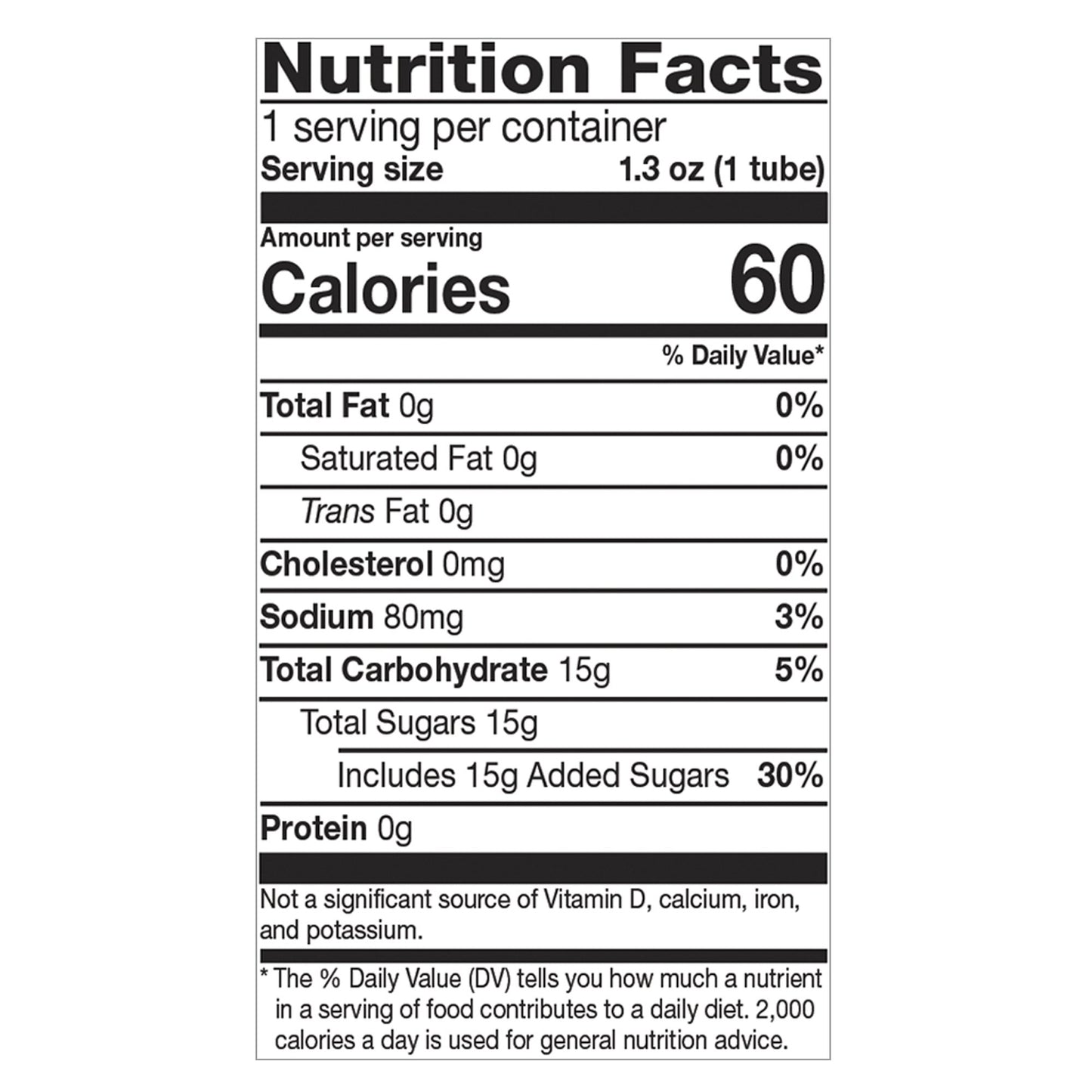 Perrigo Lemon Glucose Supplement 00574006930