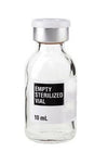 Sterile Empty Vial (SEV) Borosilicate Glass 10 mL Stopper Cap - SEV1020S