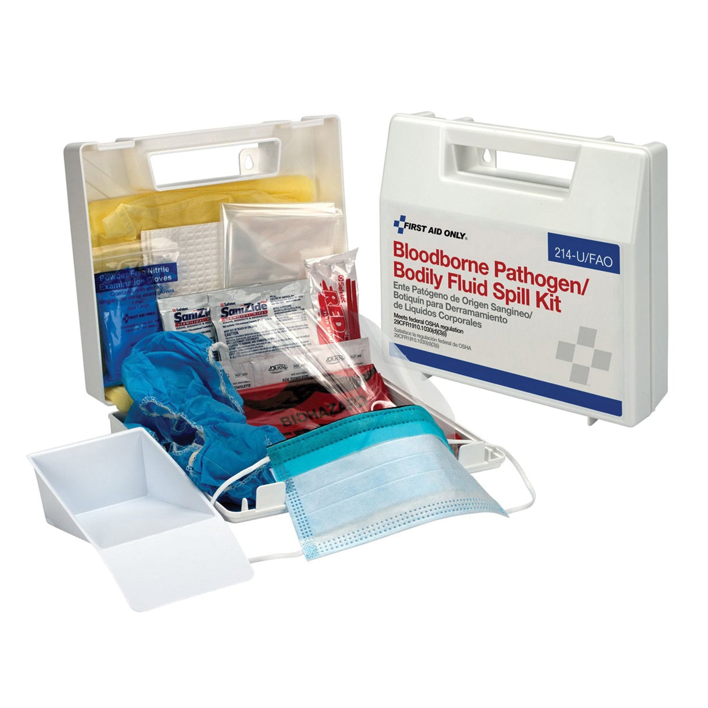 Bloodborne Pathogen And Bodily Fluid Spill Kit First Aid Only - 214-U/FAO