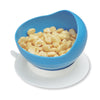 Scoop Bowl with Suction Cup Base Maddak Blue Reusable Plastic 4-1/2 Inch Diameter - 745340000