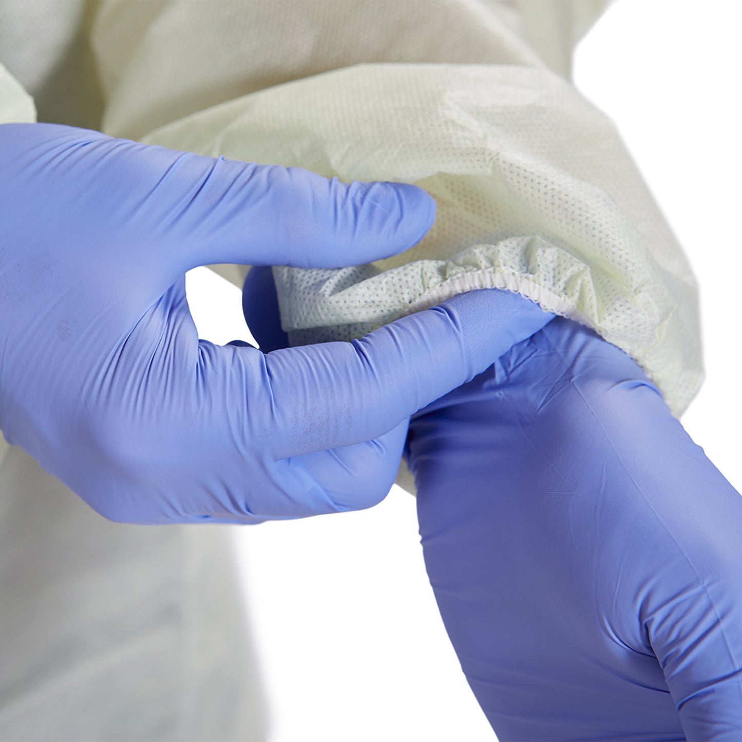 McKesson AAMI Level 2 Isolation Gown, Tape Tab Neck Style, Extra Large, Yellow 16-L2TNWT6Y-XL