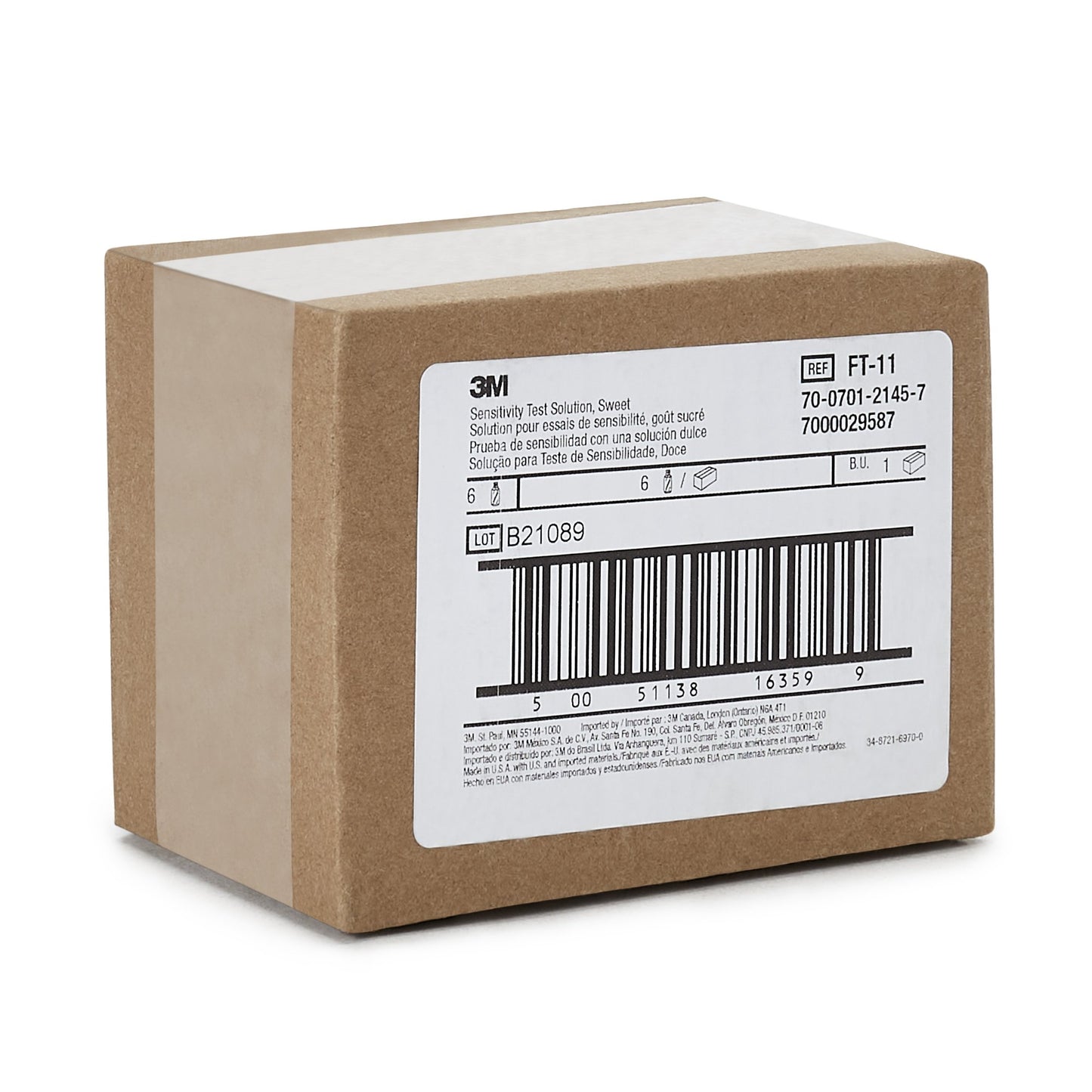 3M Sensitivity Solution, Saccharin, Fit-Testing FT-11