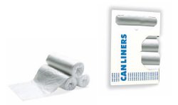 Trash Bag Heritage™ 30 gal. Natural HDPE 16 Mic. 30 X 37 Inch Star Seal Bottom Coreless Roll - HERZ6037XNR01