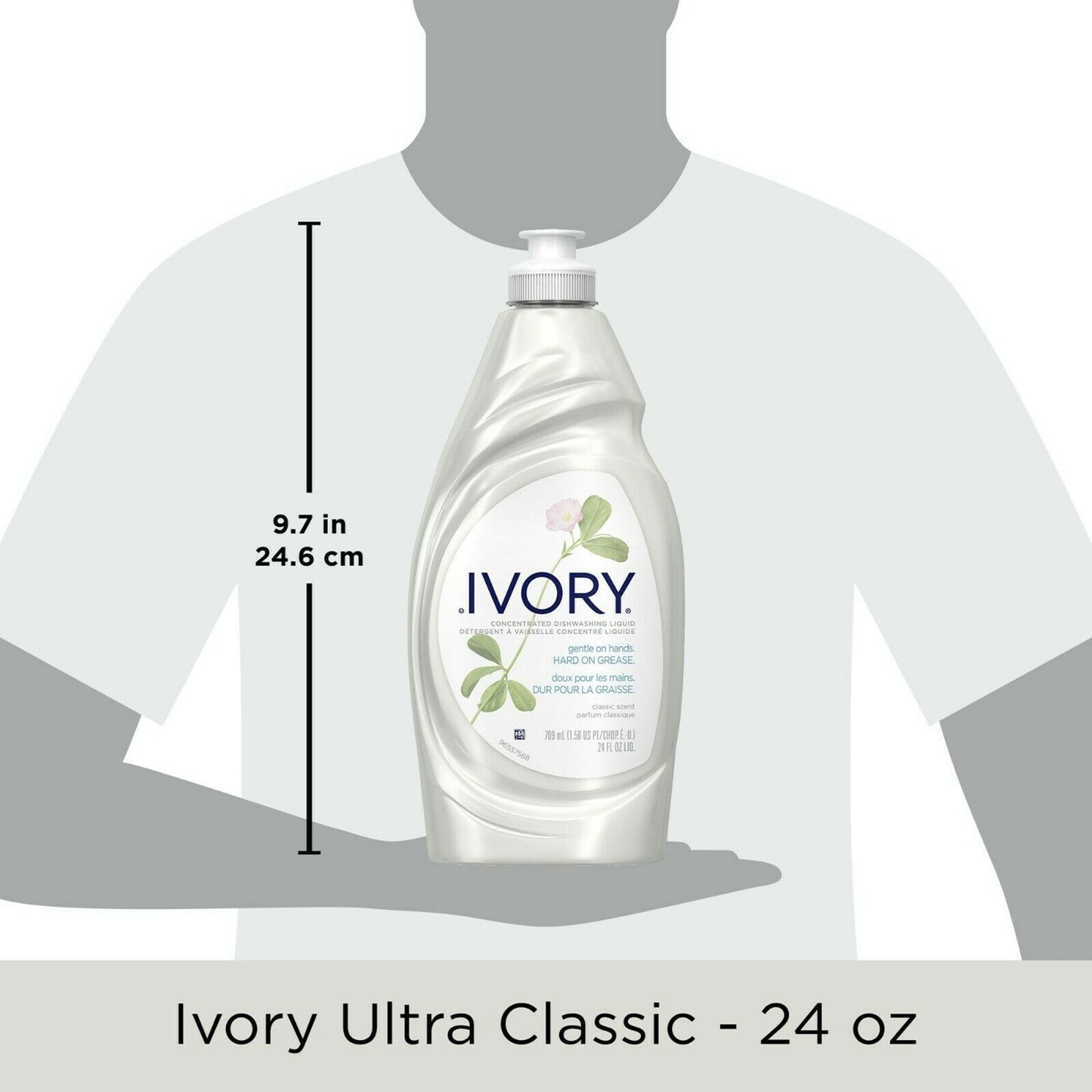 Ivory® Dish Detergent, 24oz PGC25574