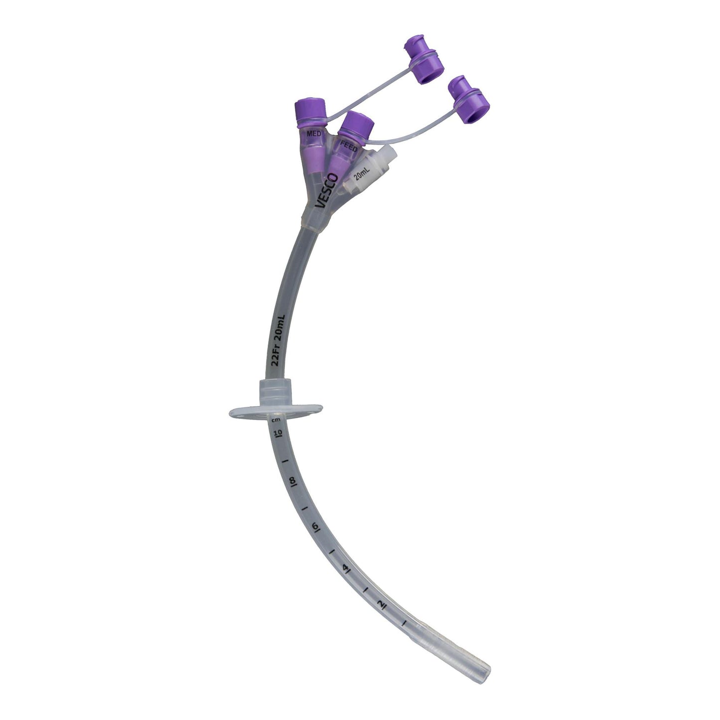 Vesco Medical Vesco Medical Gastrostomy Feeding, 22 Fr. Tube VED-222, 1 Each