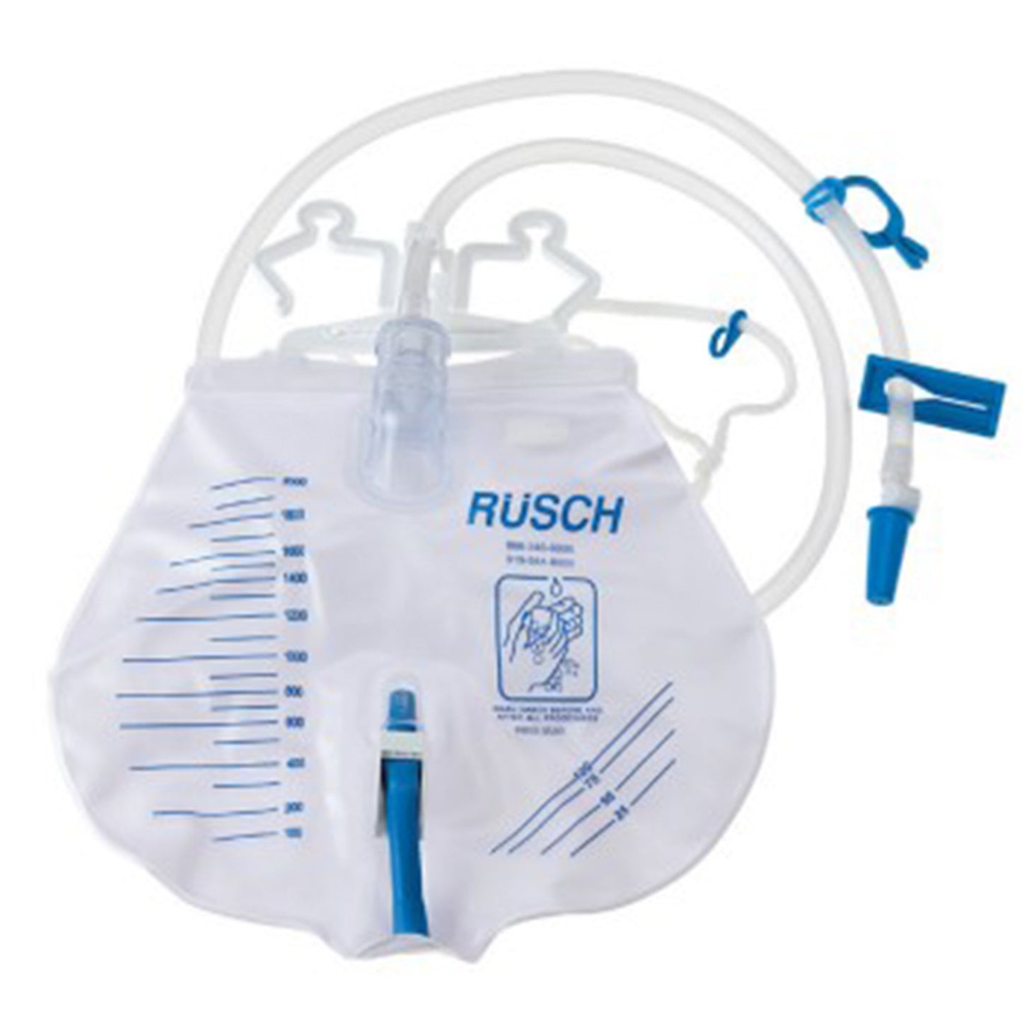 Teleflex LLC Rusch Premium Urinary Drain Bag 390000, 1 Each