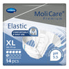 Unisex Adult Incontinence Brief MoliCare® Premium Elastic 6D X-Large Disposable Moderate Absorbency - 165274