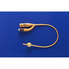 Foley Catheter Rusch Gold® 2-Way Standard Tip 3 cc Balloon 8 Fr. Silicone Coated Latex - 180003080