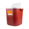 Sharps Container Sharps® Red Base 14 H X 13-3/4 W X 13-3/4 D Inch Horizontal Entry 8 Gallon - 8705