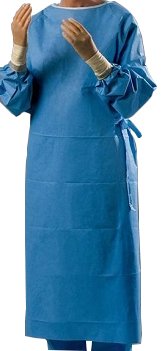 Cardinal CardinalHealth Astound Non-Reinforced Surgical Gown With Towel, Blue, XX-Large 9575, 1 Each