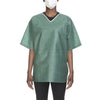 Graham Medical Short Sleeve Scrub Shirt, Green, Large 62213