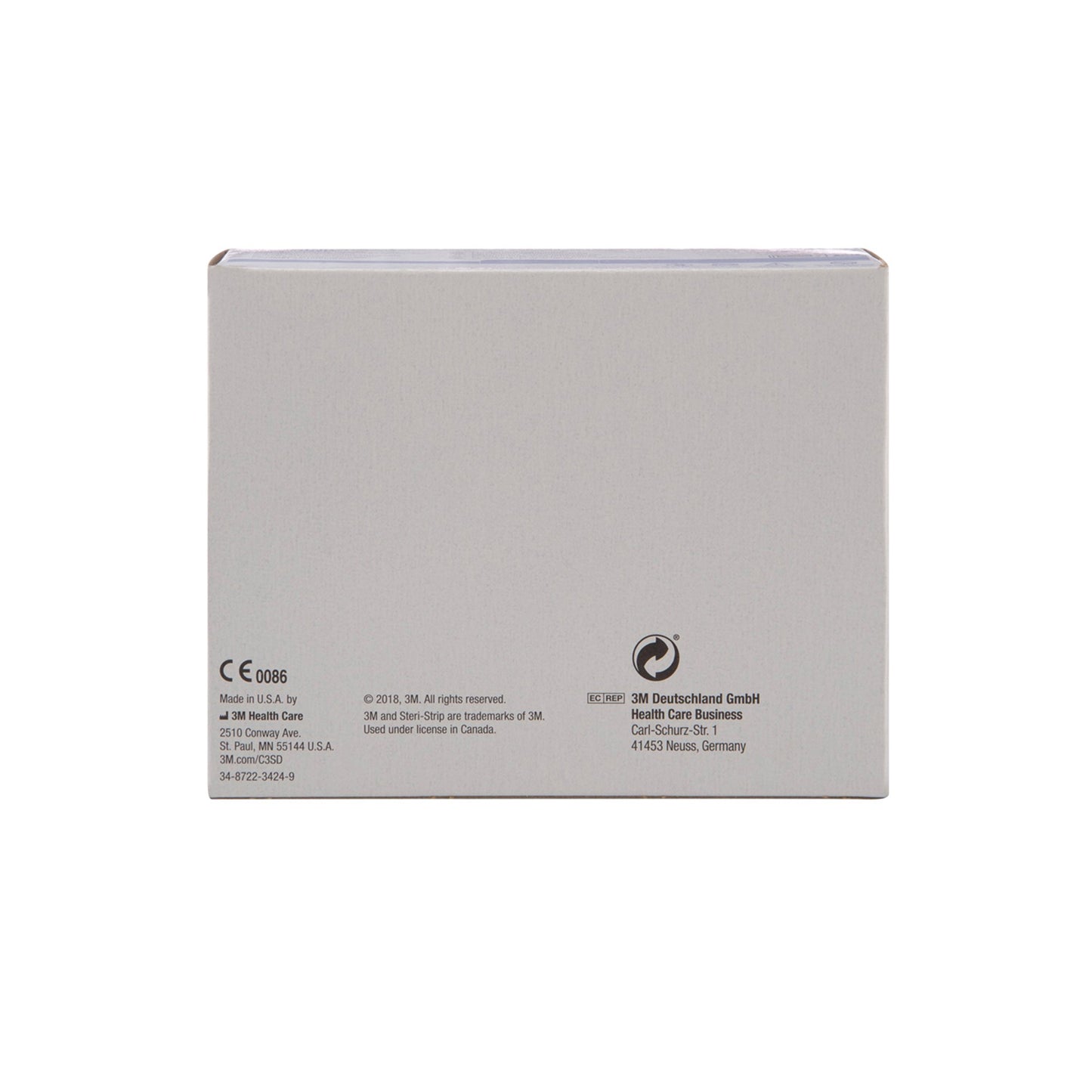 3M Steri-Strip Skin Closure Strips, 1/2 x 4 inch, Reinforced Strip, White R1547