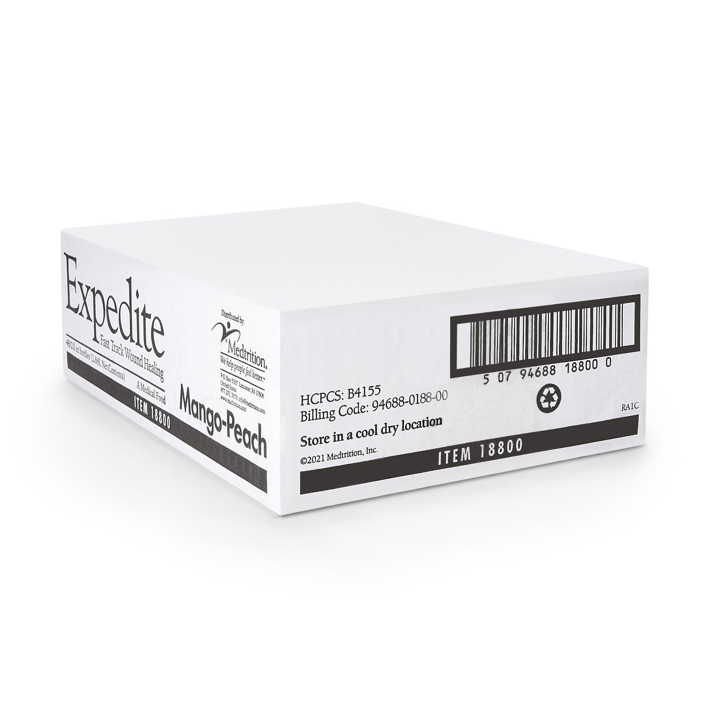 Expedite™ Mango-Peach Concentrated Collagen Dipeptides Medical Food, 2-oz. 18800