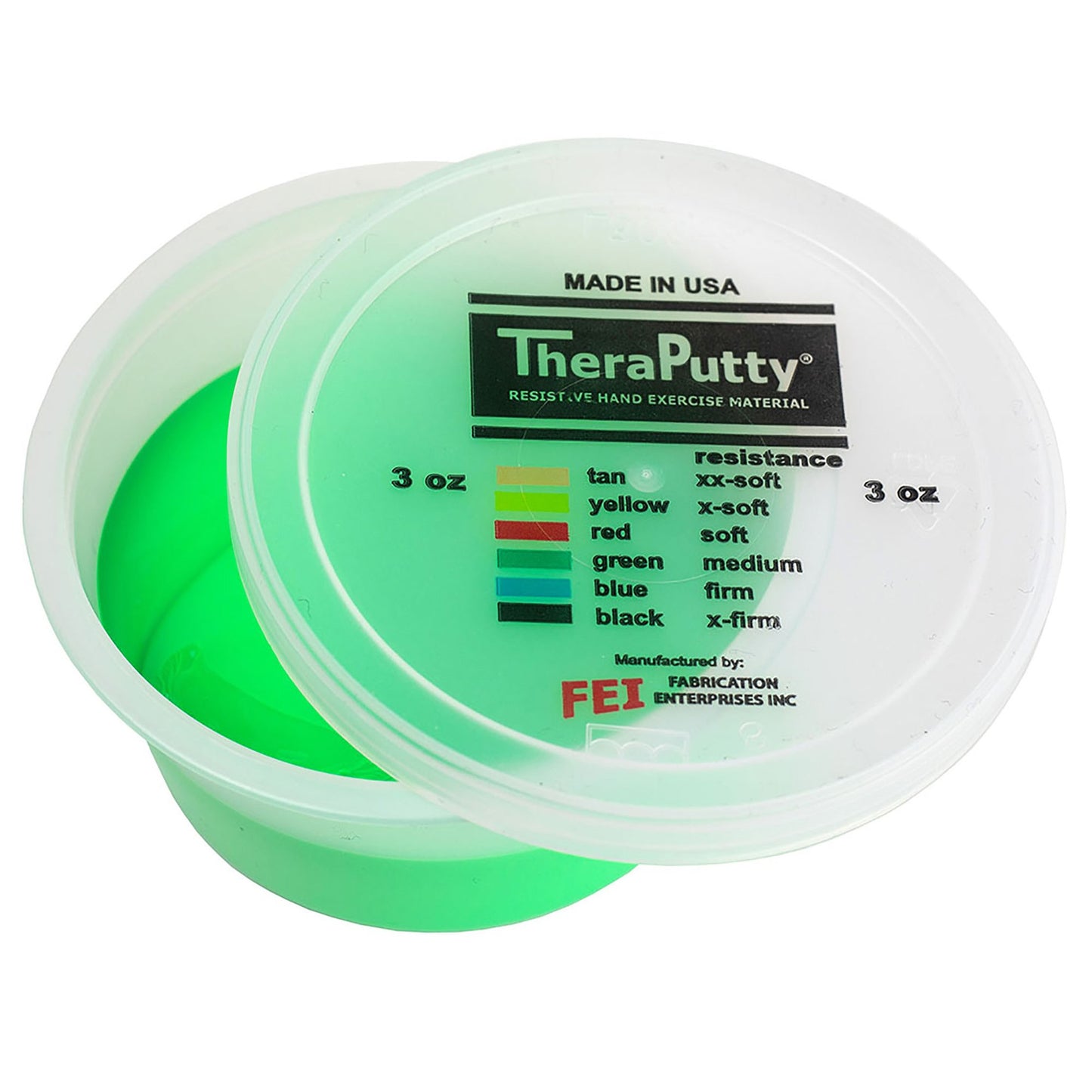 Therapy Putty CanDo® TheraPutty® Medium 3 oz. - 10-0969