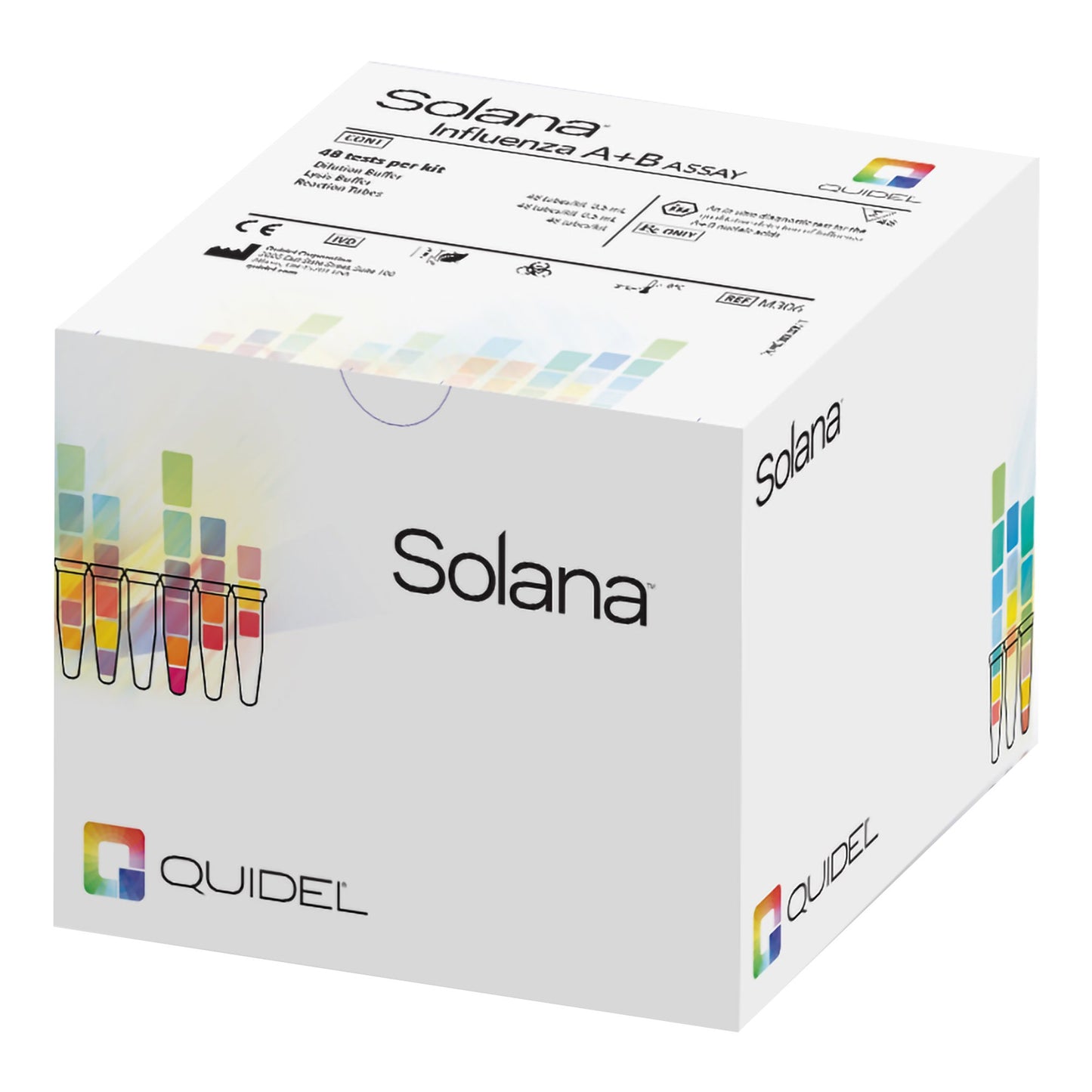 Solana® Influenza A+B Influenza Molecular Diagnostic Respiratory Test Kit M300