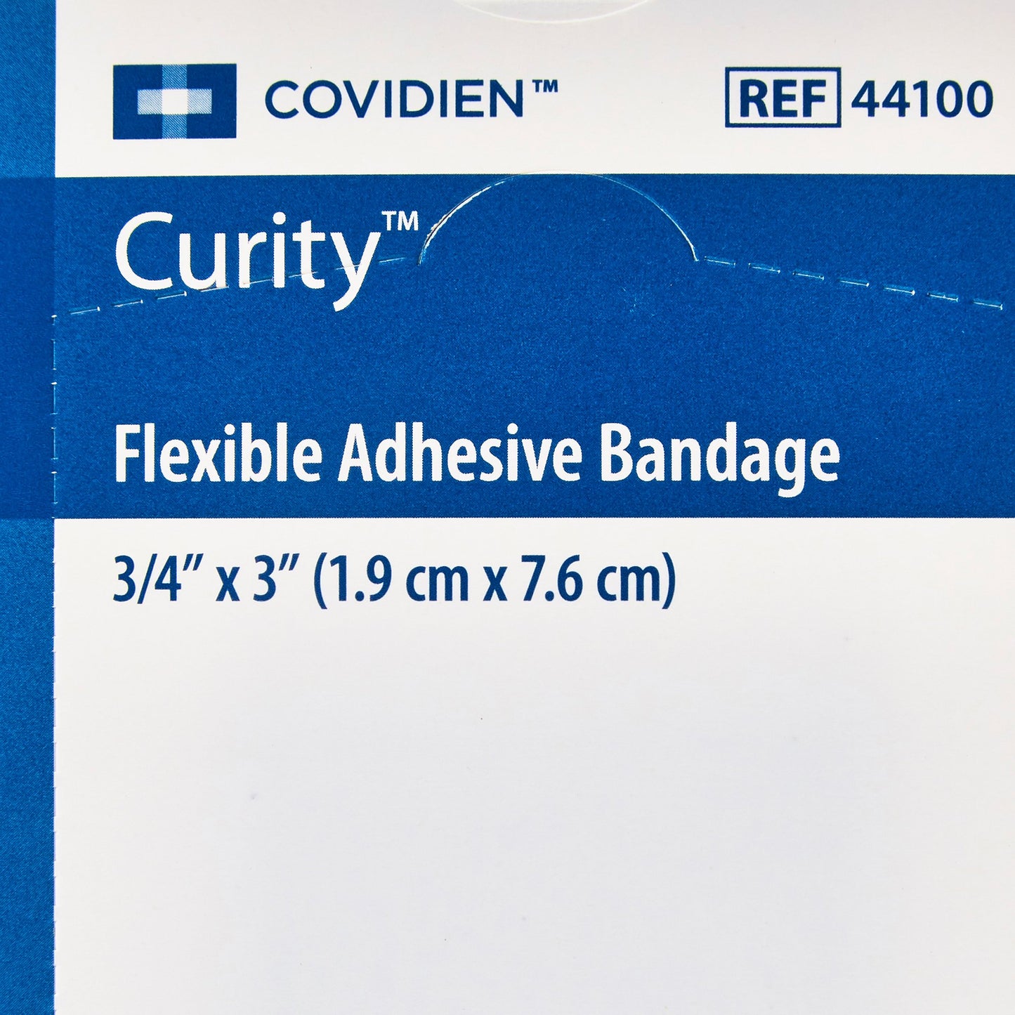 Curity™ Tan Adhesive Strip, ¾ x 3 Inch 44100