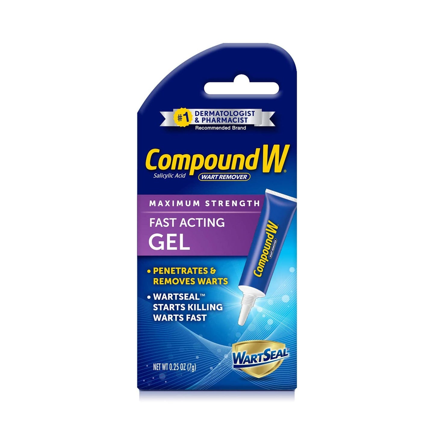 Wart Remover Compound W® 17% Strength Gel 0.25 oz. - 75137058507