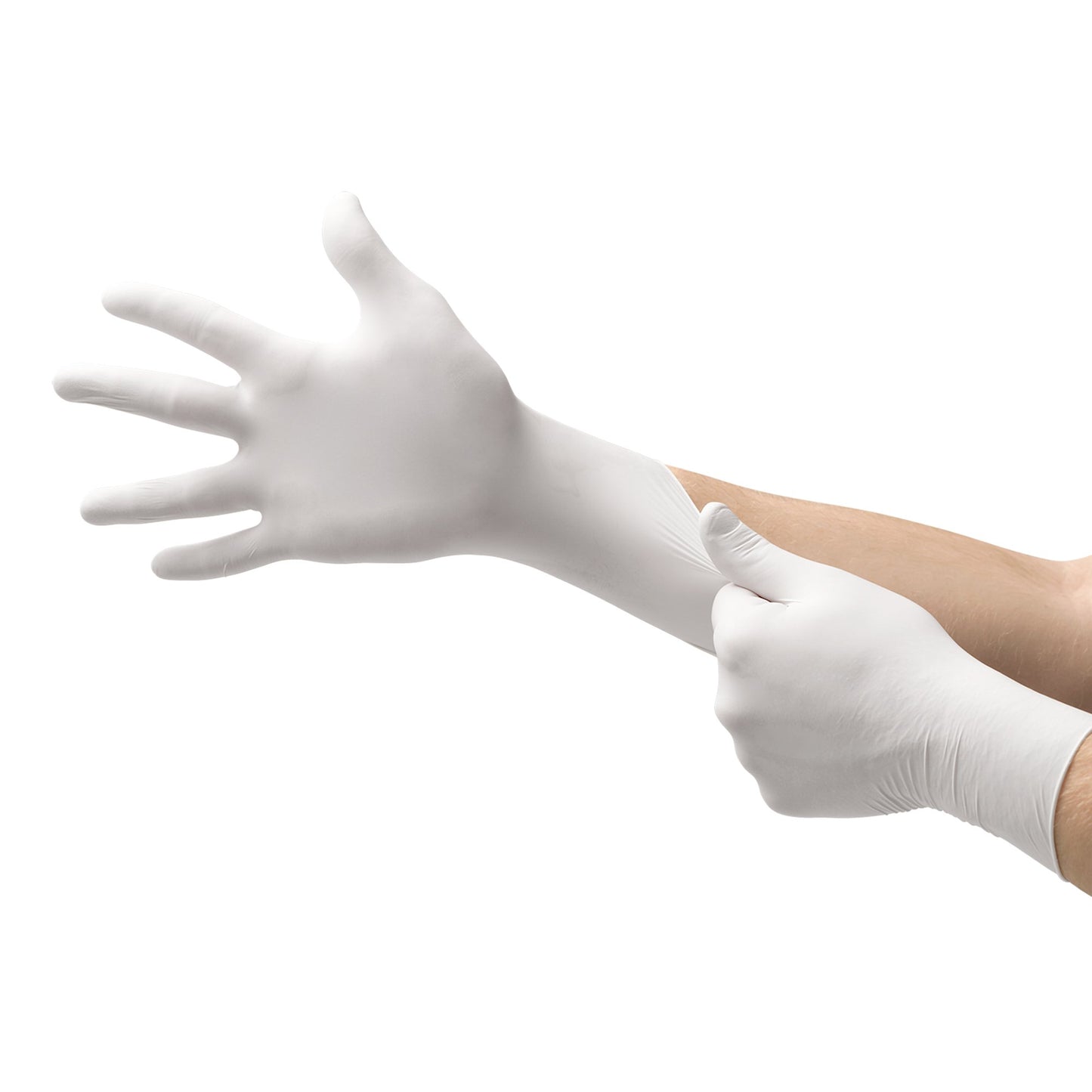 Soft White Nitrile Exam Glove, Small, White TQ-601-S
