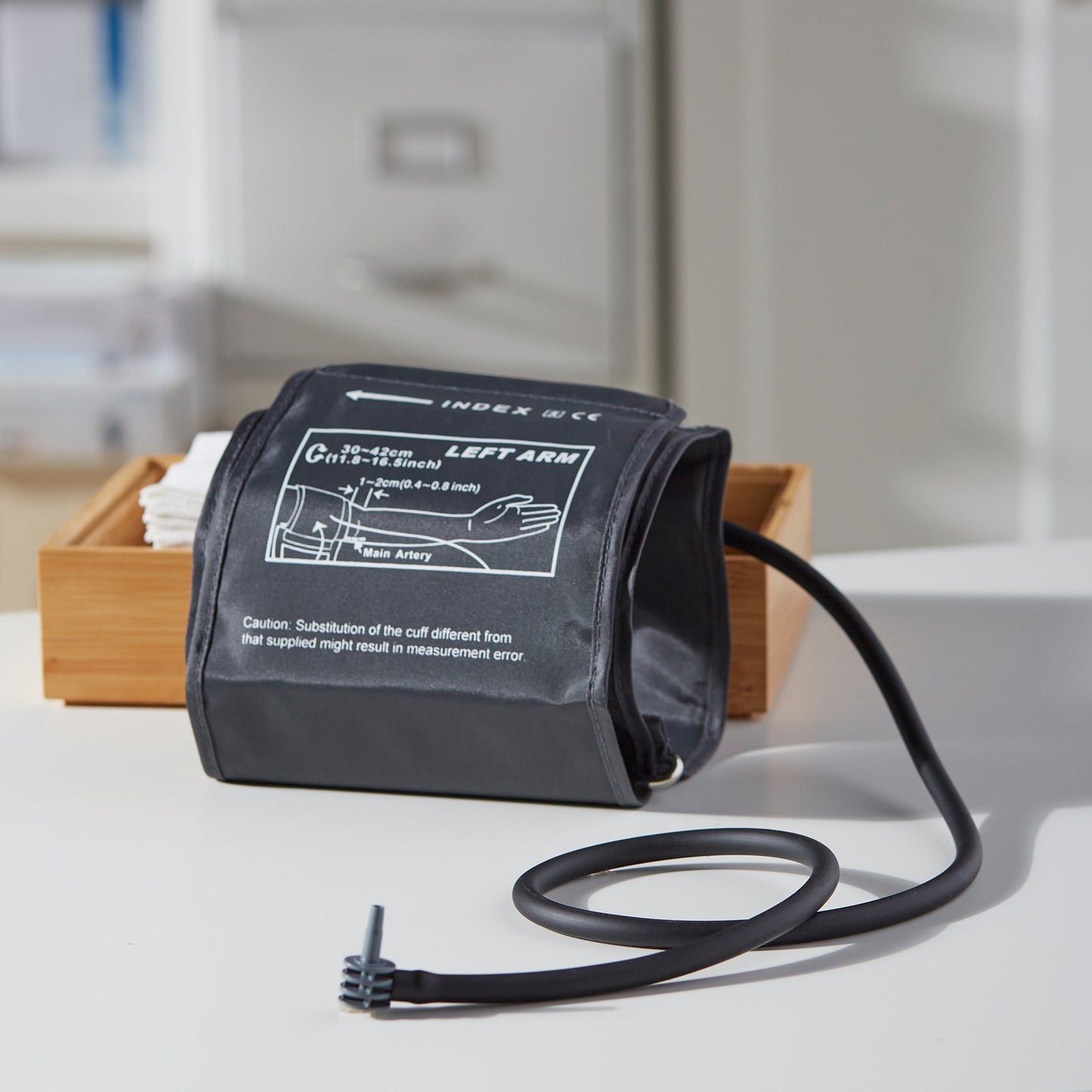 McKesson Reusable Blood Pressure Cuff, Large, Black 1992