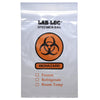 Specimen Transport Bag with Document Pouch Lab-Loc® 6 X 9 Inch Zip Closure Biohazard Symbol / Storage Instructions NonSterile - LAB20609