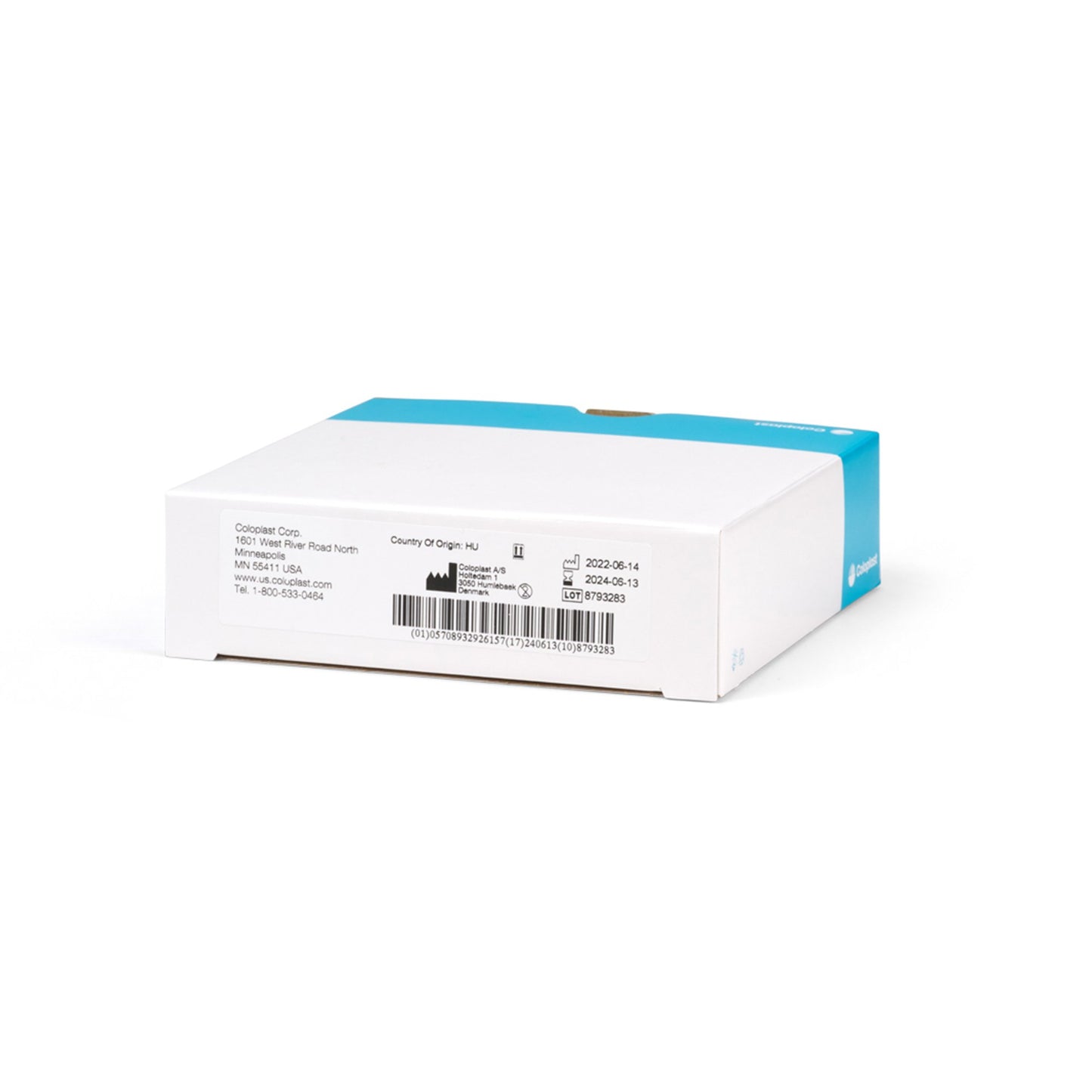 Ostomy Barrier SenSura® Mio Click Precut, Extended Wear Elastic Adhesive 50 mm Flange Red Code System 1-1/4 Inch Opening - 10514