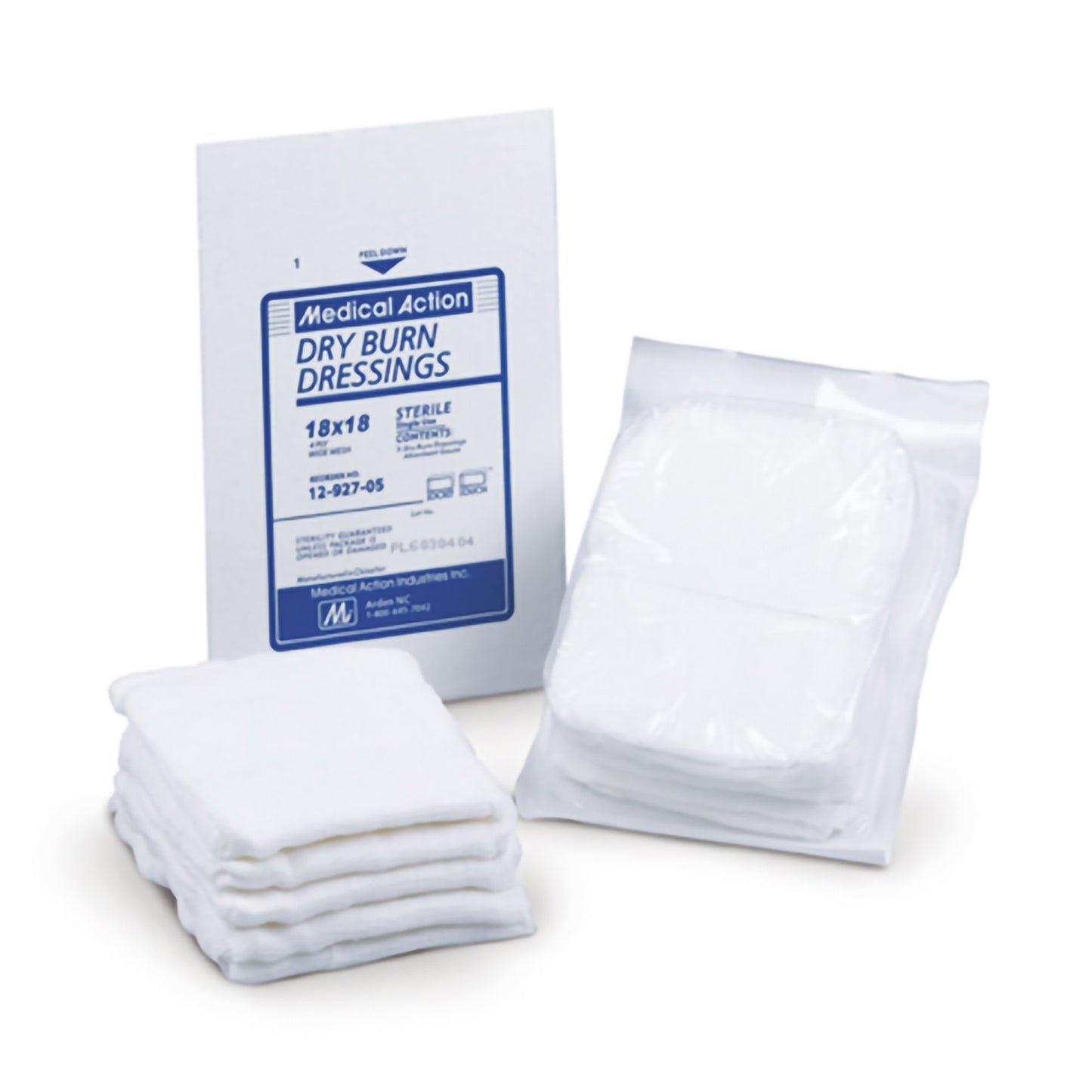 Medical Action Industries Medical Action Sterile Burn Dressing, 18 x 18 Inch 12-918-15, 1 Each