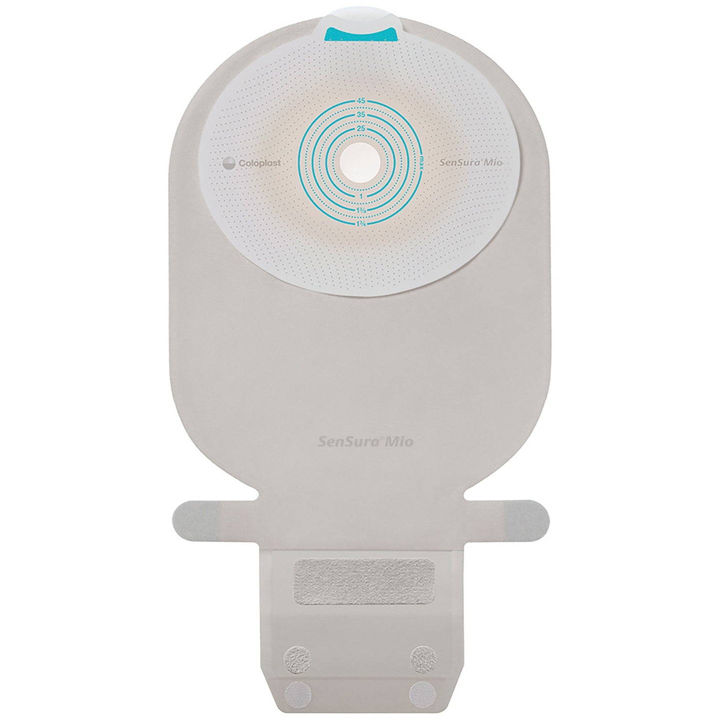 SenSura® Mio Flat 1-Piece Transparent Ostomy Pouch, Trim to fit 10 – 55mm Stomas 10481