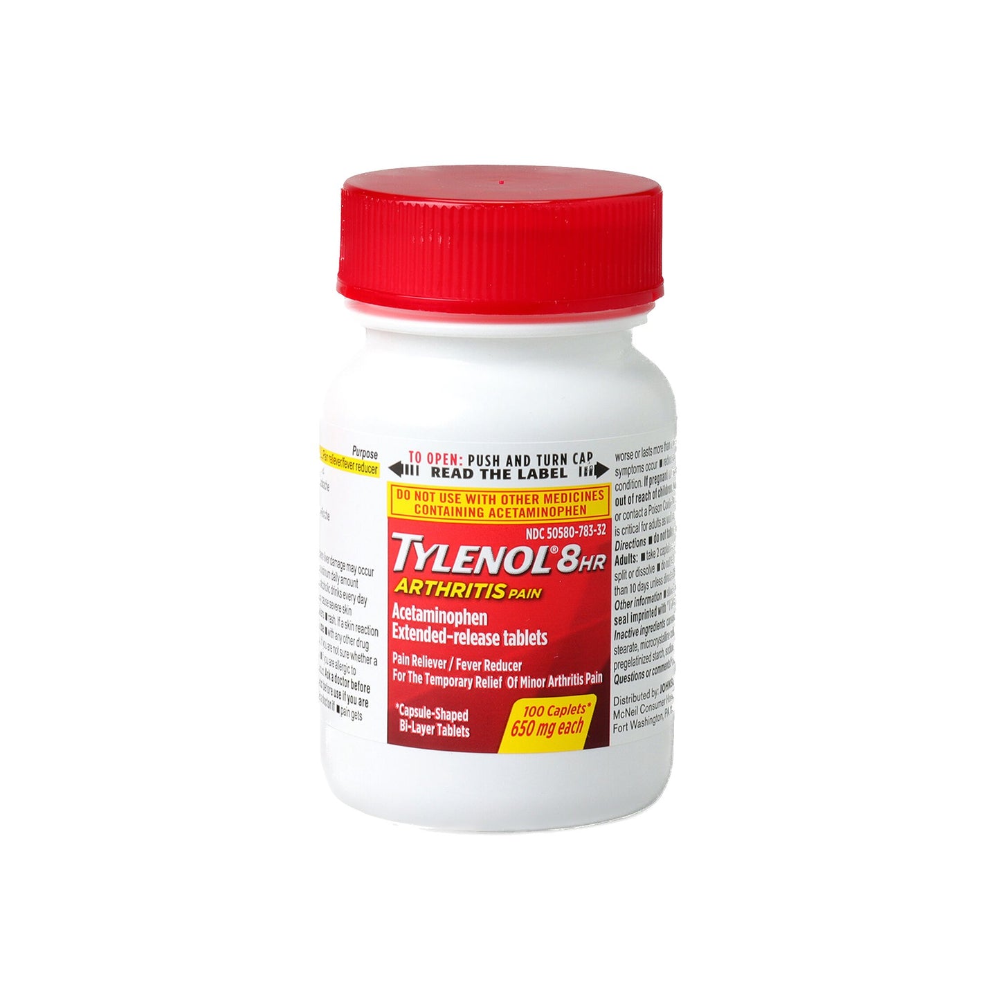 Tylenol® 8 HR Arthritis Pain 50580078332