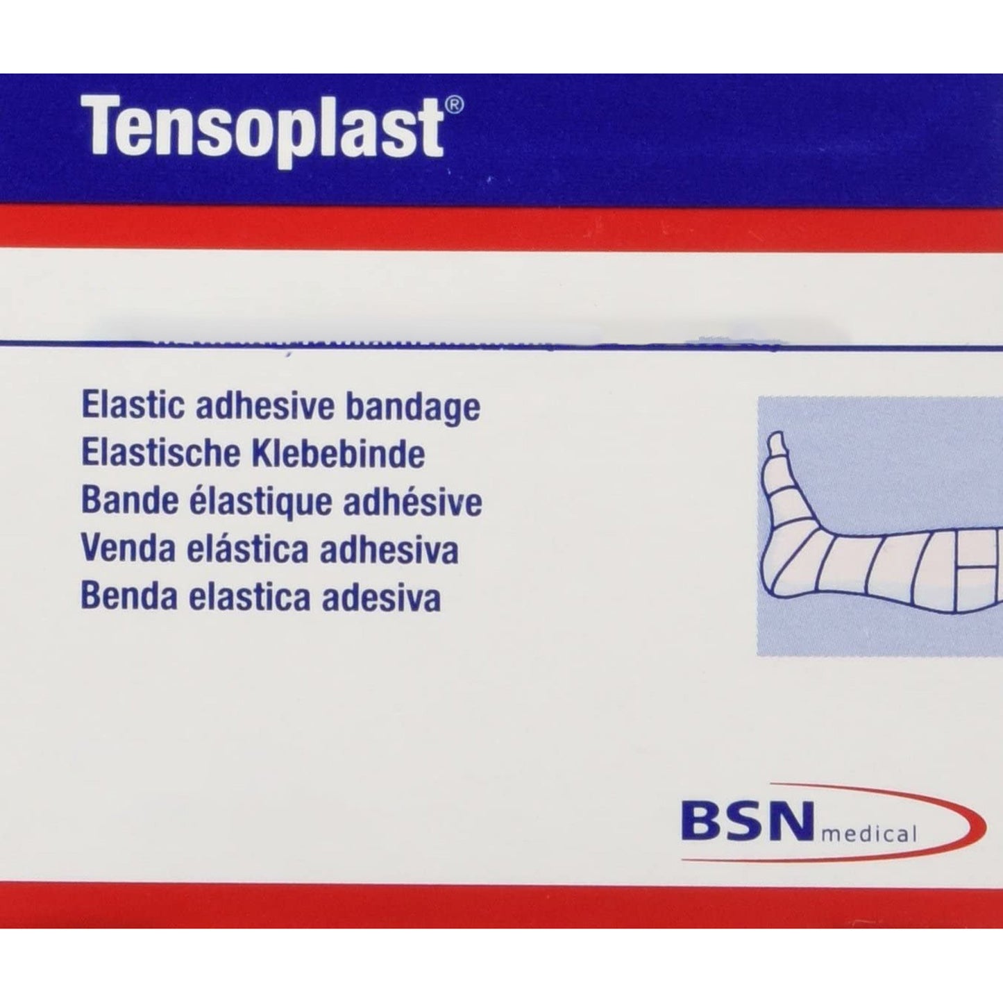 Tensoplast® No Closure Elastic Adhesive Bandage, 1 Inch x 5 Yard 02598002