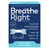 Breathe Right Nasal Strips Clear for Sensitive Skin, Large 81007180005