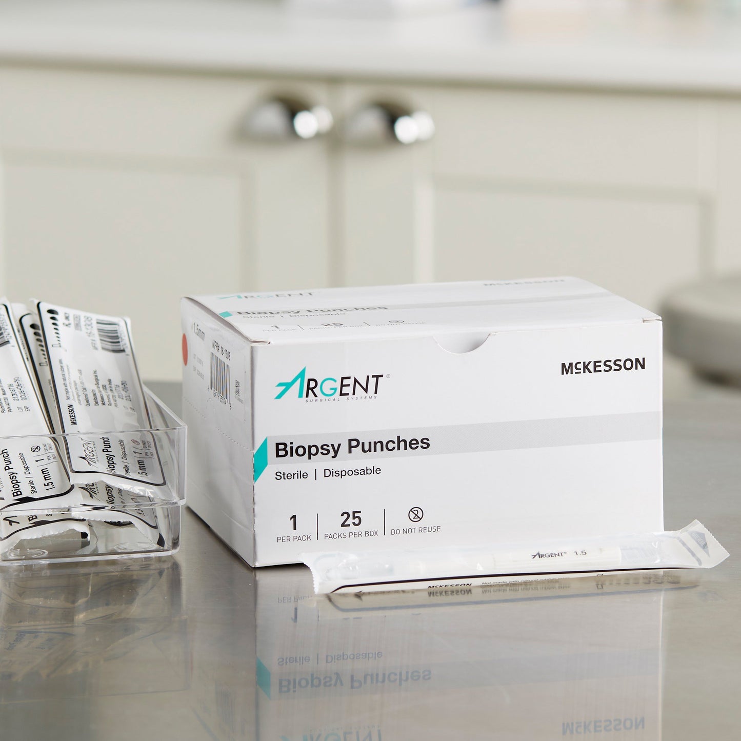 Biopsy Punch McKesson Argent™ Dermal 1.5 mm 16-1308