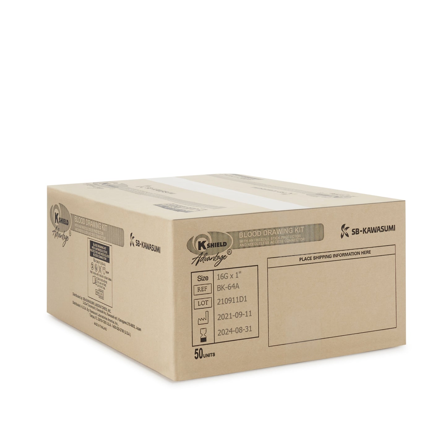 K-Shield® Advantage Blood Draw Kit BK-64A