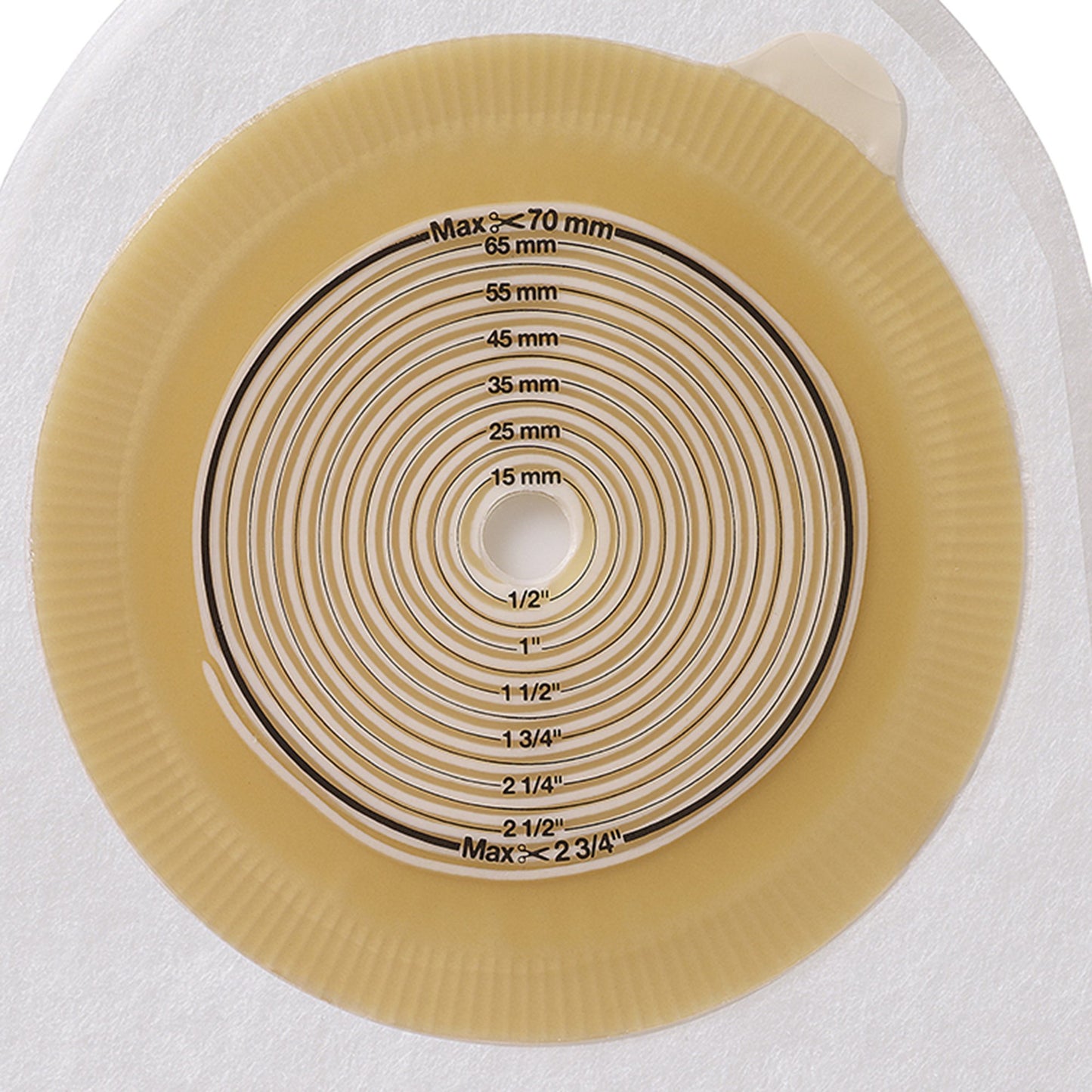 Assura® Flat 1-Piece Transparent Ostomy Pouch, 10 – 70 mm Stomas 12660